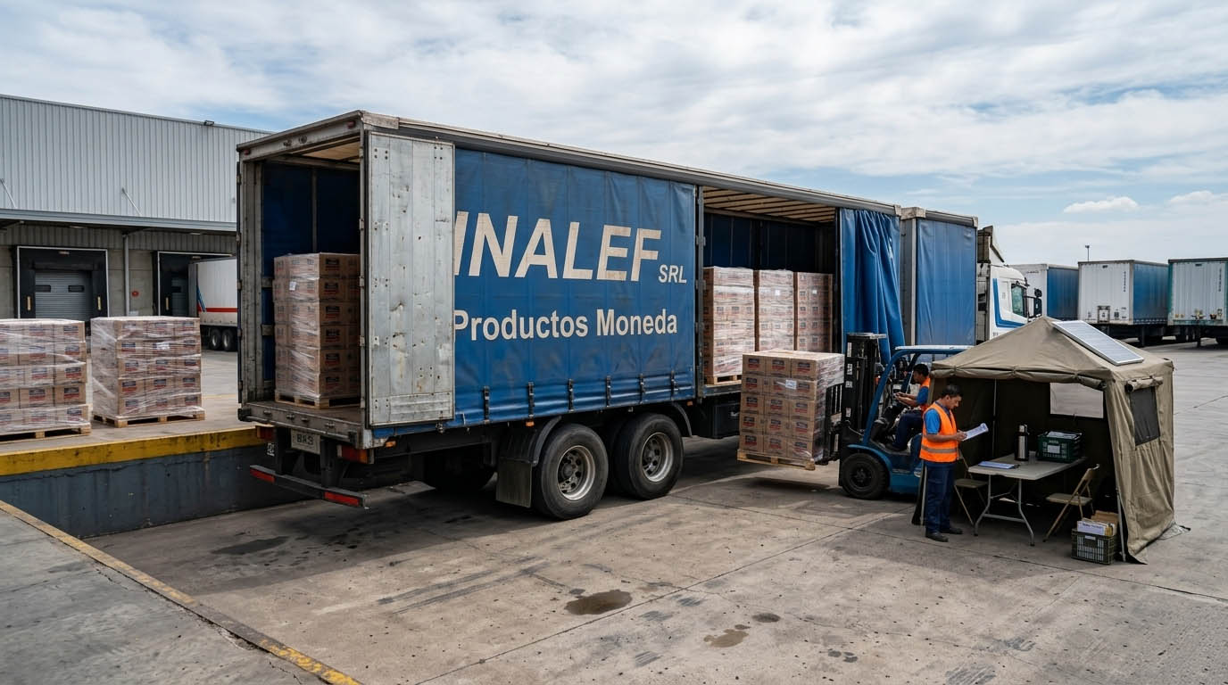 Camión INALEF distribución Moneda